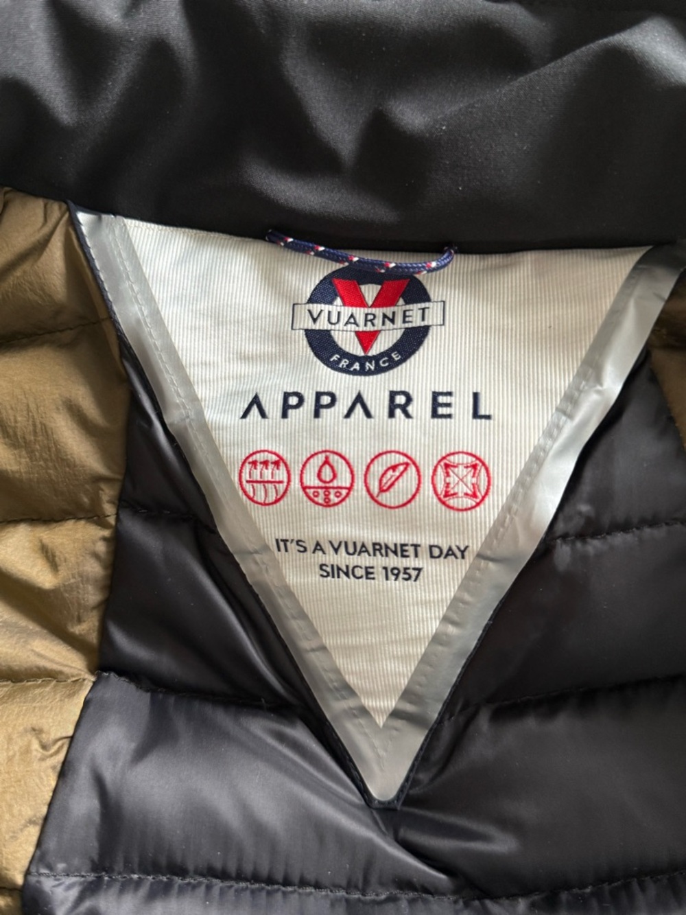 Vuarnet Women's Black Jacket - Picture 4 of 5